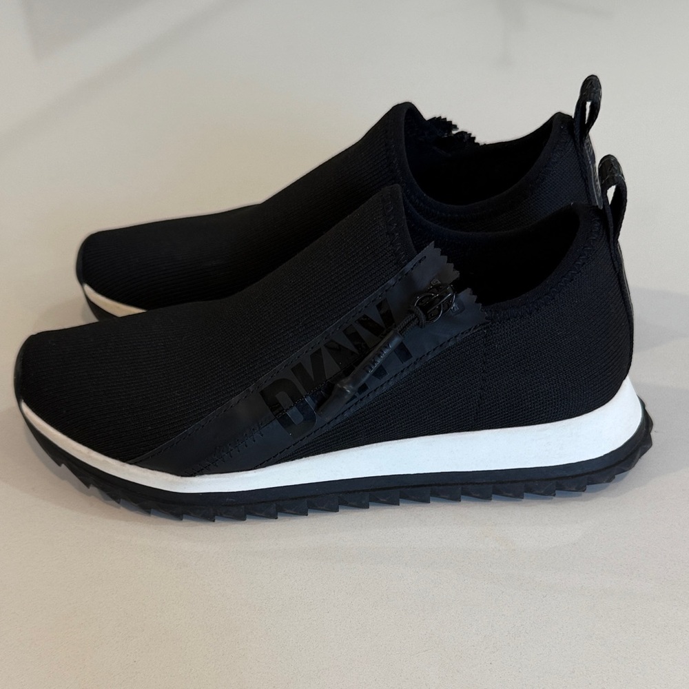 DKNY Black Abbi Slip-On Shoes